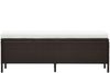 vidaXL 3-tlg. Garten-Lounge-Set mit Auflagen Poly Rattan Braun 48153 Bild 5