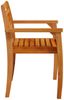 vidaXL Gartenstühle 2 Stk. 59x55x85 cm Massivholz Akazie 4004912 Bild 5