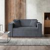 Beautysofa Schlafsofa Dave II, Die Lieferung gilt für die Einbringung in die Wohnung, Liegefläche 188 x 122 cm, Bettkasten, Loungesofa mit Relaxfunktion, Bettfunktion Bild 2