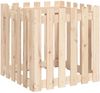 vidaXL Pflanzkübel Lattenzaun-Design 60x60x60 cm Massivholz Kiefer 832457 Bild 2