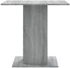 vidaXL Esstisch Grau Sonoma 80x80x75 cm Holzwerkstoff 825823 Bild 5