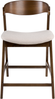 Set mit 2 Barstühlen LILLY Braun Beige Bild 5