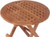 Teakholz Garten-/Beistelltisch - bene living - Dorset rund Ø 50 cm Bild 4
