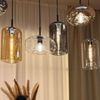 s.luce Cruet Low Esstisch-Hängeleuchte 2 bis 5-flammig 160cm Klar Bild 4
