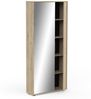 Schuhschrank >EBONY< in Eiche royal - 82,8x178,4x23,9cm (BxHxT) Bild 5
