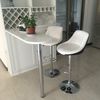 JEOBEST Barhocker (2er Set), Barstuhl mit Fußstütze Höhenverstellbar Kunstleder, 360°Drehbar Bild 2