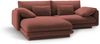 Micadoni Ecksofa Torino 3-Sitzer Links Samt Cuoio Bild 4