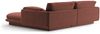 Micadoni Ecksofa Torino 3-Sitzer Links Samt Cuoio Bild 3
