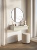 Selsey 'Evo' Konsolentisch mit Schublade, beige, ca. 17 x 90 x 34 cm Bild 2