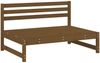 vidaXL Mittelsofa Honigbraun 120x80 cm Massivholz Kiefer 825733 Bild 3