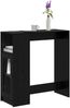 Bartisch, Stehtisch, Bistrotisch Schwarz Eichen-Optik 101 x 40 x 103,5 cm Holzwerkstoff Bild 3