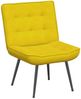 vidaXL Relaxsessel Gelb 64x74x84 cm Samt 4012323 Bild 2