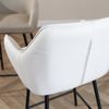 Bronx71 Barhocker Andor off white recycelter Stoff 65 - 78 cm Bild 4