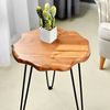 Spetebo Beistelltisch Holz Beistelltisch Kiefer massiv 45 cm - rund Bild 3