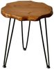 Spetebo Beistelltisch Holz Beistelltisch Kiefer massiv 45 cm - rund Bild 5