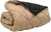 vidaXL Winterbettdecke Schwarz und Taupe 200 x 220 cm Mikrofaser 42025736 Bild 5