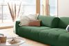 KAWOLA Big Sofa PALACE 3-Sitzer mit Sitztiefenverstellung Cord smaragd 74 x 120 x 298 cm Bild 2