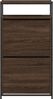 vidaXL Schuhschrank Braun Eichen-Optik 60x34x112 cm Holzwerkstoff 840033 Bild 5