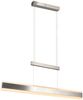 LED Pendelleuchte ARCOLA ausziehbar höhenverstellbar Silber, max. Breite 152cm Bild 2