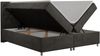 Boxspringbett Doppelbett Polsterbett Kunstlederbett mit Bettkasten - ROMA - 120x200cm - Dunkelgrau Velours - H4 Bild 4