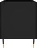 vidaXL Plattenschrank Schwarz 74,5x38x48 cm Holzwerkstoff 831717 Bild 5