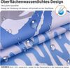 Duschvorhang 120x200 cm Unterwasseralgen Antischimmel Textil Saum Bild 2