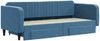 vidaXL Tagesbett Ausziehbar mit Schubladen Blau 90x200 cm Samt 3197110 Bild 3