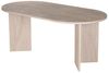 Elegant Dining Table, Travertine Color, 180 x 75 x 89.5 cm | 100% Melamine Coated Particle Board, 25 mm Thickness | Perfect for Modern Dining Spaces Bild 4