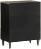 Sideboard, Kommode Hellgrau 60x33,5x75 cm Massivholz Mango j1744p Bild 5