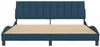 Doppelbett, Bettgestell Modernen ohne Matratze Blau 180x200 cm Samt d1838e Bild 5