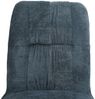 6er-Set Esszimmerstuhl HWC-N99, Küchenstuhl, drehbar Auto-Return, Stoff/Textil Chenille (340g/m²) Öko-Tex ~ blau-grün Bild 5