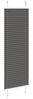 vidaXL Plissee Schwarz 40x150 cm Stoffbreite 39,4 cm Polyester 4015131 Bild 3