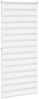 vidaXL Doppelrollo Weiß 95x200 cm Stoffbreite 90,9 cm Polyester 4014780 Bild 4