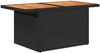 vidaXL 6-tlg. Garten-Sofagarnitur mit Kissen Schwarz Poly Rattan 3327150 Bild 4