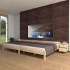 Familienbett "Familien-Nesterl" 360 200 43 Zirbe 180/180cm mit Ablage Bild 1