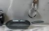 Grillpfanne Ø28cm Steakpfanne Bratpfanne Induktion in Schwarz mit Ausläufe Bild 5
