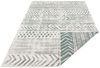 In- & Outdoor Wendeteppich Biri Grün Creme - 80x350x0,5cm Bild 3