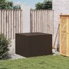 vidaXL Gartentruhe Braun 291L Poly Rattan 365337 Bild 3