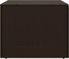 vidaXL Gartentruhe Braun 291L Poly Rattan 365337 Bild 5