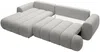 Vente-unique - FRIDORA Sofa Stoff Grau - B 168 cm x H 81 cm x L 272 cm Bild 4