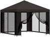 vidaXL Garten Pavillon mit Seitenwänden 3 x 3 m Anthrazit 900363 Bild 2