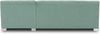 DOMO. collection Ecksofa Capri, Sofa in L-Form mit Schlaffunktion und Füßen aus Chrom, Schlafsofa, Eckcouch, Polsterecke, Couch 239 x 152 x 75 cm (BxTxH), mint Bild 5