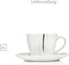 SÄNGER Kaffeeservice Bilgola Black Lines 12 teilig für 6 Personen Bild 5