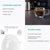 Intirilife Thermoglas, 4-tlg, Glas, Gläser Set Thermoglas Teeglas Kaffeeglas 200ml Doppelwandig (4-tlg) Bild 3