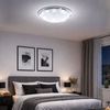 LED Deckenleuchte, Sternen-Effekt, IP44, CCT, weiß, D 38 cm Bild 2