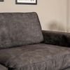 Bronx71 Samt Sofa 3-Sitzer Florida anthrazit Bild 5