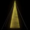 vidaXL LED Weihnachtsbaum 1544 LEDs Warmweiß 500 cm 358072 Bild 3
