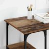 vidaXL Schreibtisch mit Regal Altholz 140 x 50 x 75 cm Holzwerkstoff 886268 Bild 4