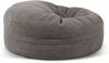 Sitzsack ‘Roll 135‘, Bezugstoff - Waves, 100% Polyester, Mustard, 50x135x135 cm. Bild 2