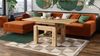 designimpex Couchtisch Design Couchtisch Cleo stufenlos höhenverstellbar aufklappbar Esstisch Bild 2